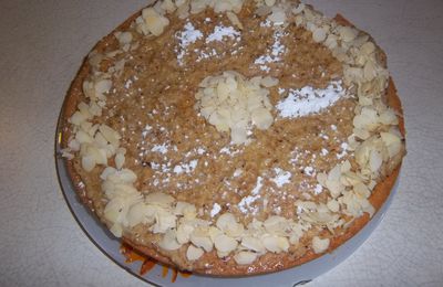 Gâteau aux noisettes et aux amandes