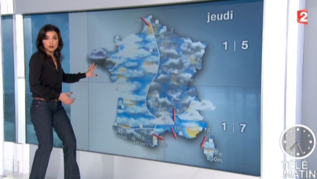 2013 02 06 - ANAIS BAYDEMIR - FRANCE 2 - LA METEO @07H25