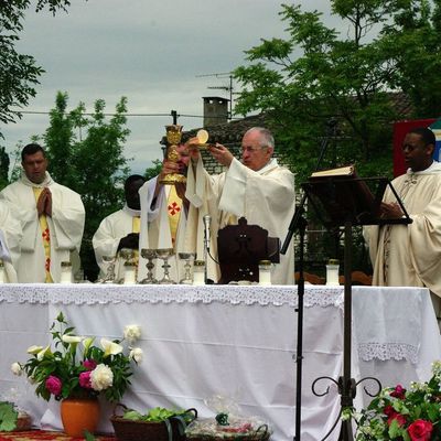 Messe de clôture en plein air