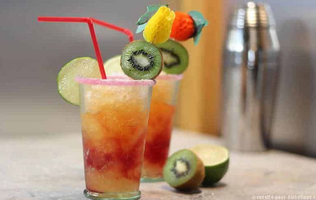 Cocktail Tropical sans sucres