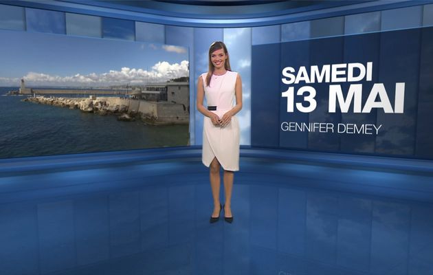 Gennifer Demey Météo M6 le 13.05.2023