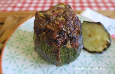 Courgette ronde farcie au bœuf et tomme de Savoie, à l'Extra Crisp ou pas