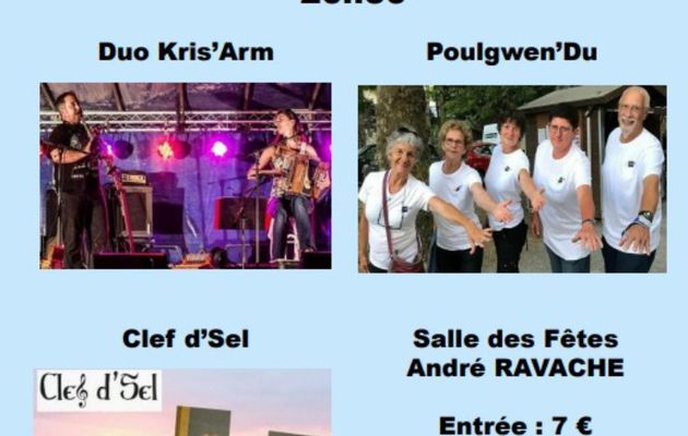 Le Pouliguen / Salle André Ravache - Fest-Noz d'automne - Samedi 30 septembre 2023