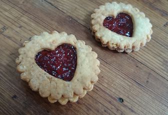 Biscuits à la confiture 