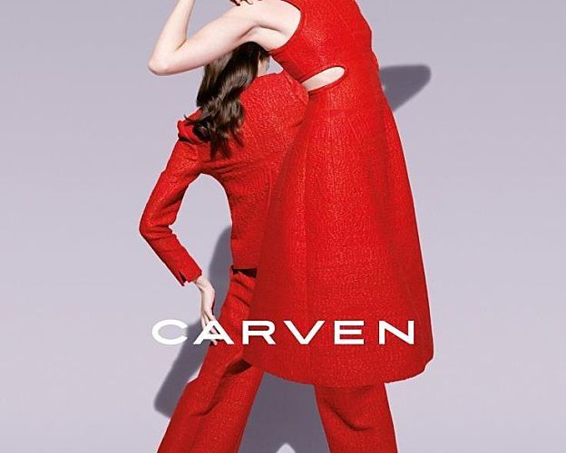 CARVEN - SPRING SUMMER 2013 AD CAMPAIGN & VIDEO OF WINTER 2013 COLLECTION /