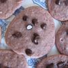 biscuits à la fraise et au chocolat