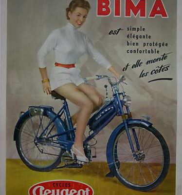 News ! Présentation Peugeot BIMA de 1951.