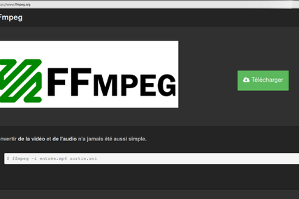 FFmpeg 5.0 : Une solution complète et multiplateforme pour enregistrer, convertir et diffuser de l'audio et de la vidéo.