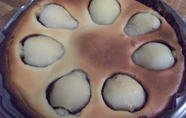 tarte poire chocolat