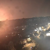 Explozia de la Crevedia, vizibilă inclusiv din București. Imagini surprinse de la 22 de kilometri distanță