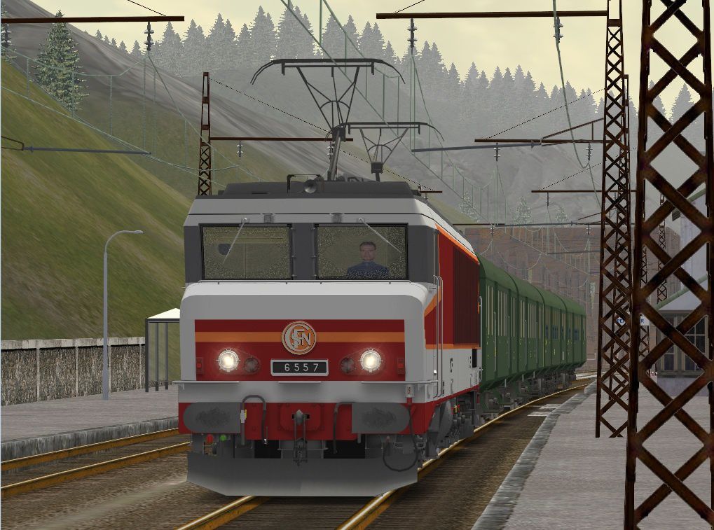 Album photo sur le jeu de Microsoft " Train Simulator "
Ce sont des captures d'écran personneles