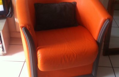 Fauteuil CLUB customisé