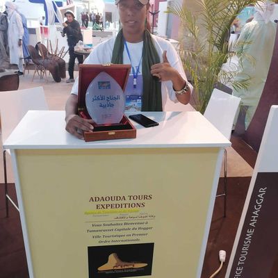 1er prix de notre agence à la foire internationale à Alger 