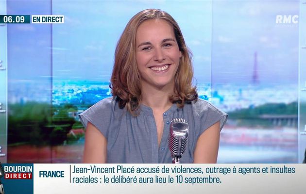 Anaïs Castagna Bourdin Direct RMC Découverte le 12.07.2018