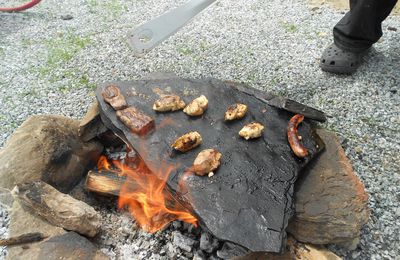 Pierrade au feu de Bois /Grillade