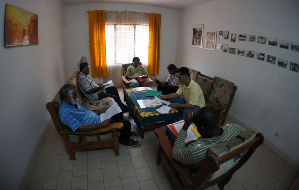 Les confrères de la Province Togo/Bénin réunis en Assemblée Provinciale du 25 au 28 janvier 2011