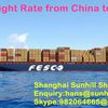 Shanghai to Magadan Ocean Freight Rate for Dangerous Cargos