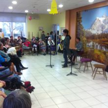 L'école de musique à Saint-Joseph...