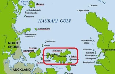 ♥ Waiheke: belle île en mer