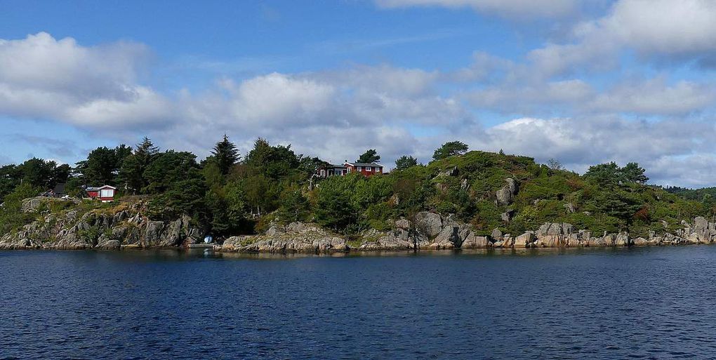 croisiére septembre 2019 sur le colin archet de Bjorn . 