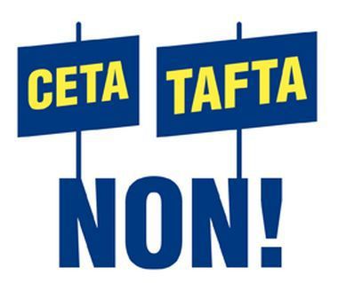 Après le TAFTA (le grand frère), le CETA (le petit frère) : Un autre traité de libre-échange (avec le Canada) qui menace l’agriculture et l’environnement. 