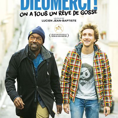 Interview de Lucien Jean-Baptiste et Baptiste Lecaplain pour le film DIEUMERCI