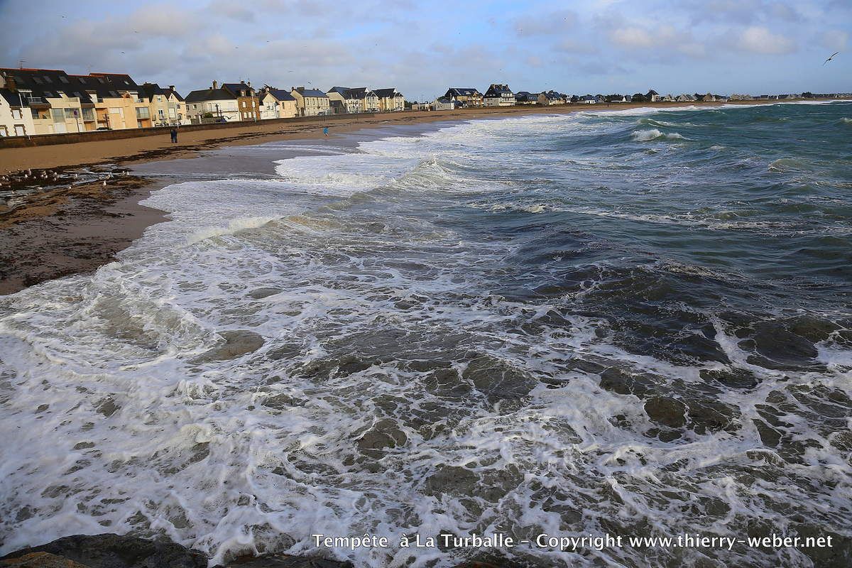 Tempête à La Turballe