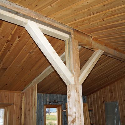 Suite des travaux dans les chalets !