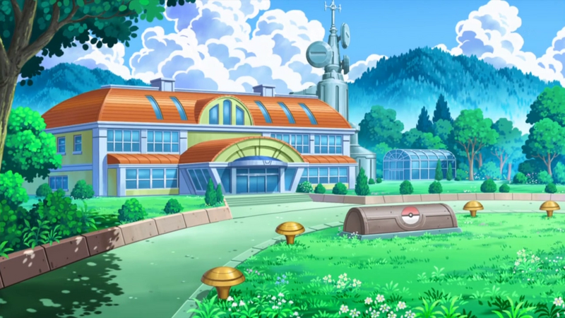 Voici les différents laboratoires Pokémon situés dans leur région respective !