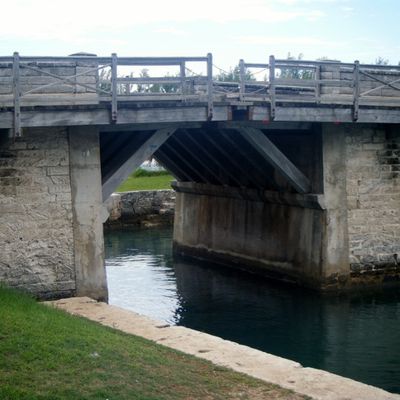 Le plus petit pont-levis du monde...