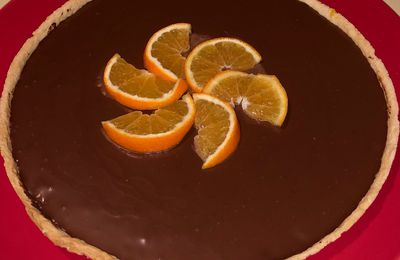 Tarte Chocolat-Clémentines