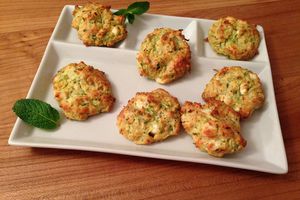 Cookies aux courgettes et à la feta