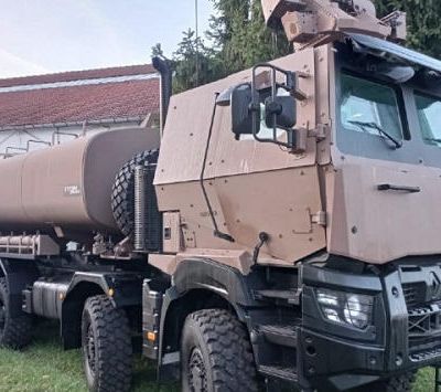 L'armée a commandé les 70 camions-citernes  à Arquus (article publié sur opex360.com le 13 mai 2024) ​
