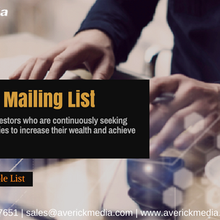 Investor Mailing List is the Secret Recipe for Accuracy and Effectiveness of any Campaign
