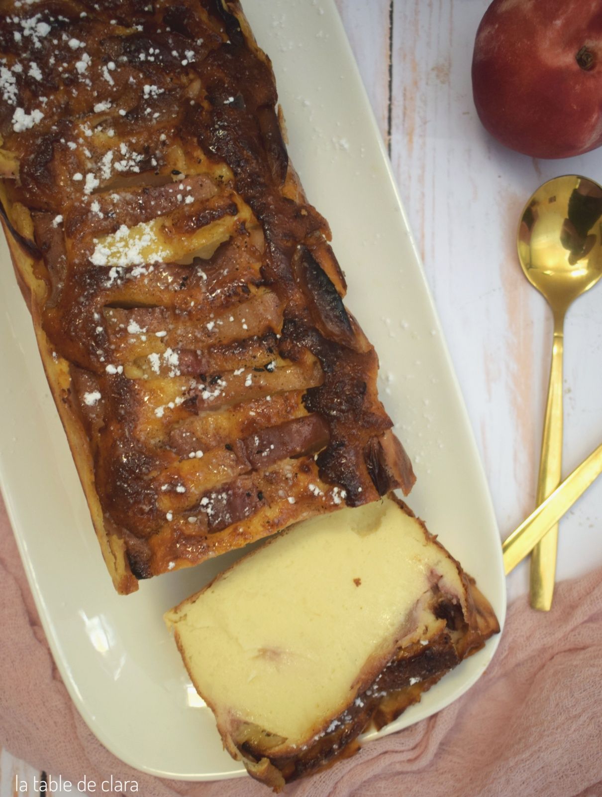 Gâteau skyr végétal sans gluten, lactose sucre brugnons