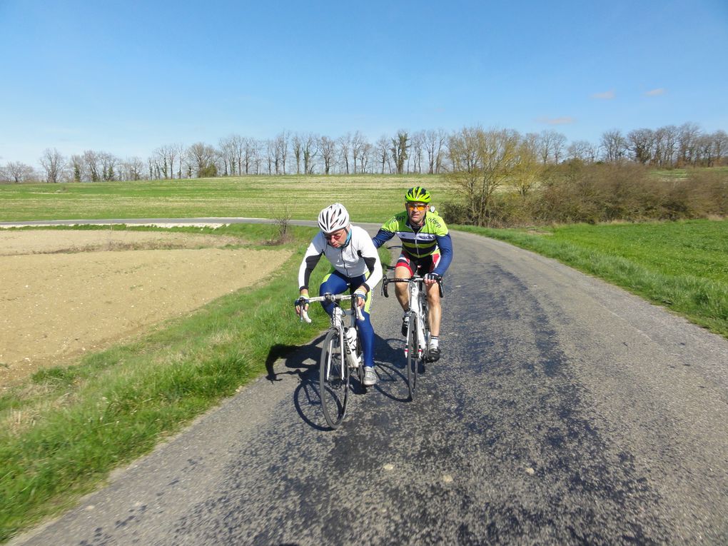 Sortie route en Quercy blanc, le CR de Gégé