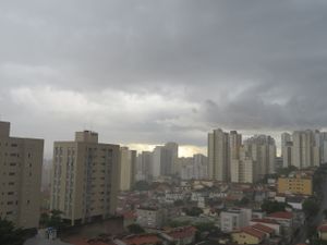 Sao Paulo pendant l’orage