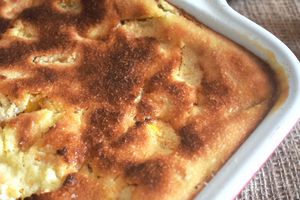 Clafoutis mangue noix de coco