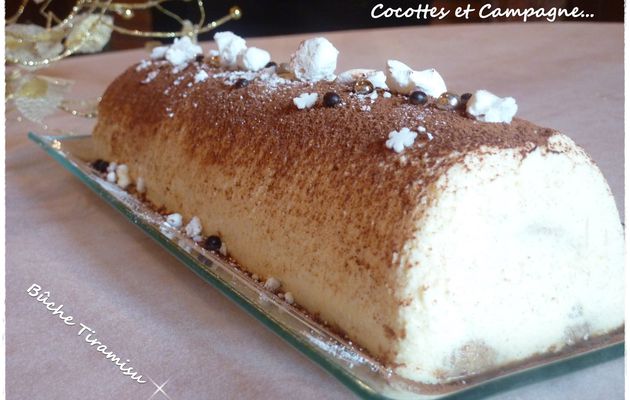 Bûche façon Tiramisu