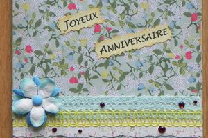 Carte d'anniversaire