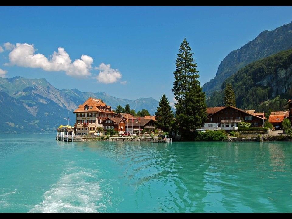 La Suisse - Brienz, jolie village suisse