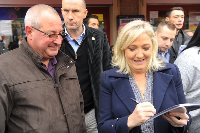 Marine Le Pen était sur le Marché de Beauvais samedi dernier !