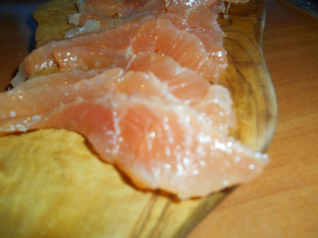 Truite marinée façon gravlax