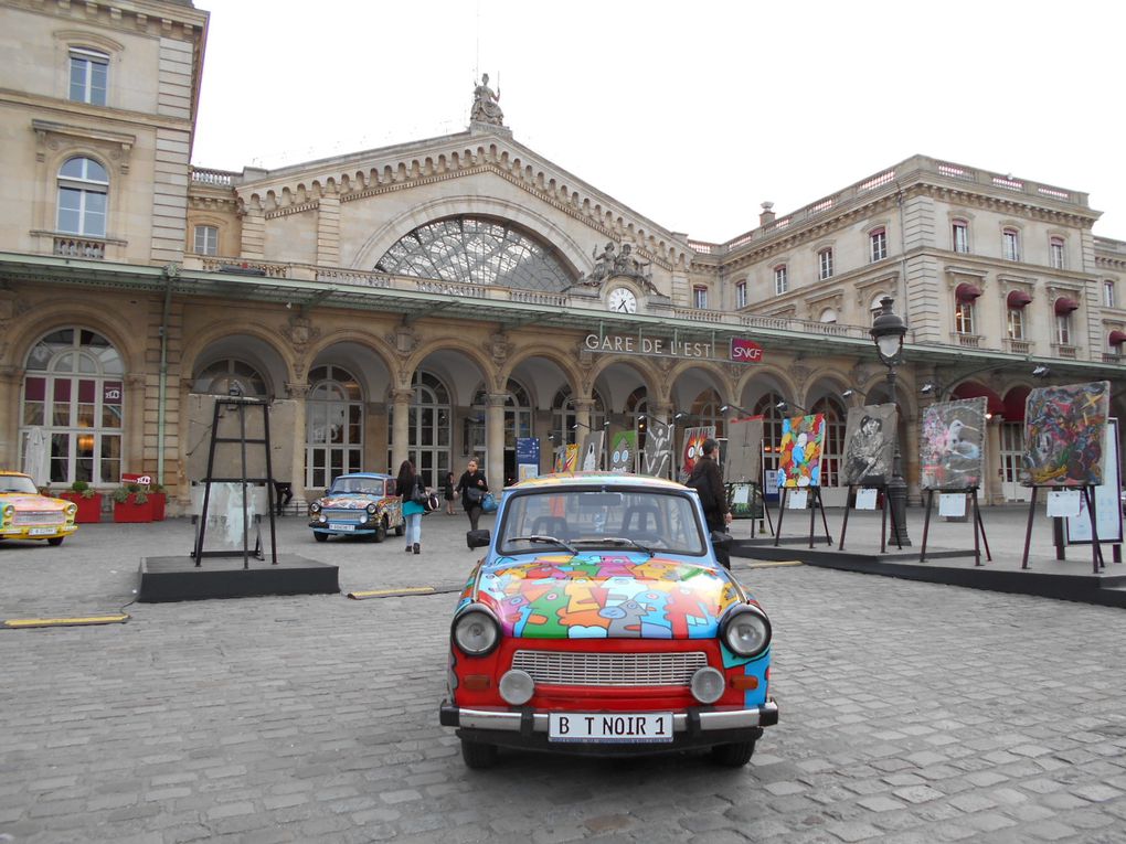 Gare de l'EST - MAI 2015 - Mur de Berlin et Street Art