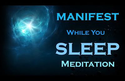 MANIFEST while you SLEEP Meditation~Listen Just Before BED 