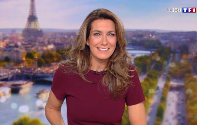 Anne-Claire Coudray Le 13H TF1 le 30.11.2019