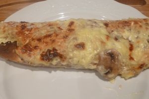 gratin de crêpes de blé noir