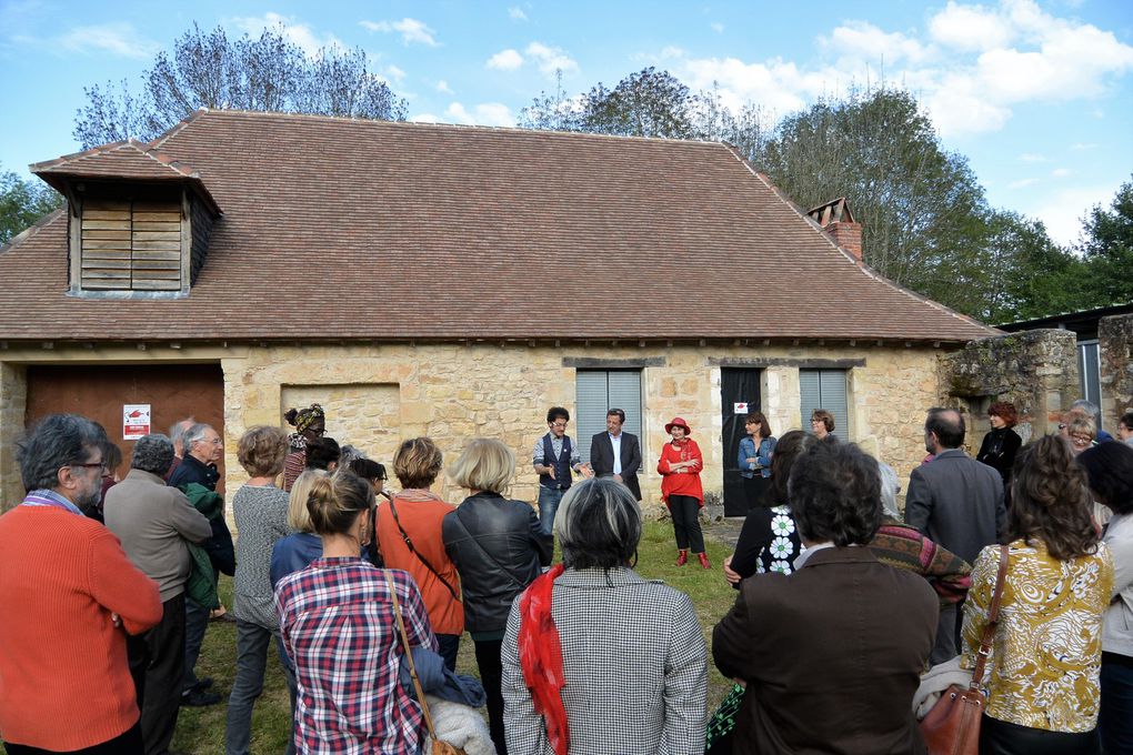 rencontres au Moulin avec les oeuvres de Bruno Guiot( 2009), Patrice Lefèvre (2016), Inna Maaimura, (2014) Bob Cougar,( 2017) Virginie Gouband, ( 2015) 