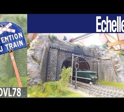 Le réseau à l'échelle I de l'Atcar, présenté à l'exposition de Châtenoy le Royal