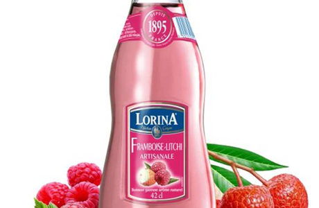 Limonade très girly : Lorina Framboise-Litchi !